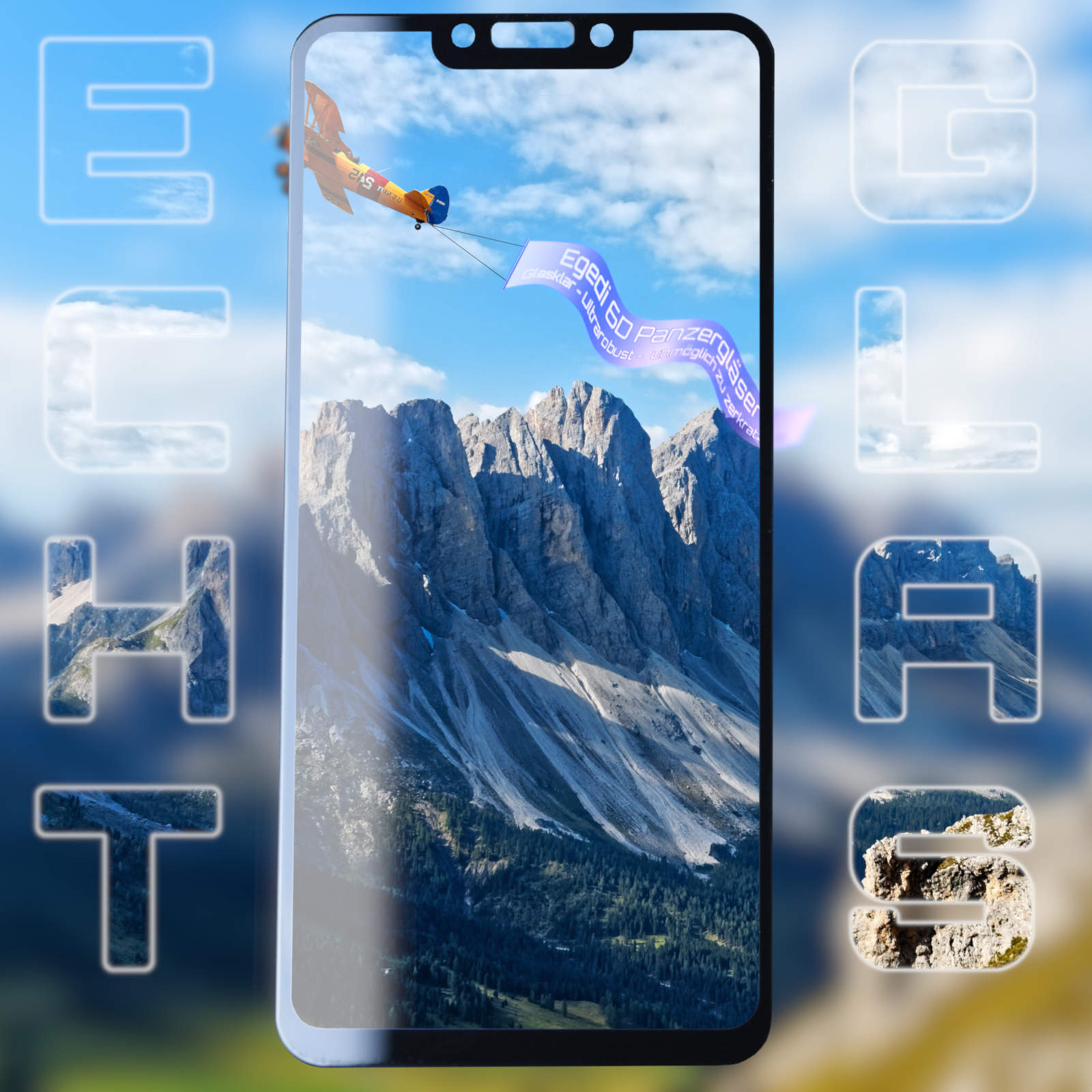 Huawei Mate 20 lite Schutzfolie Echtglas