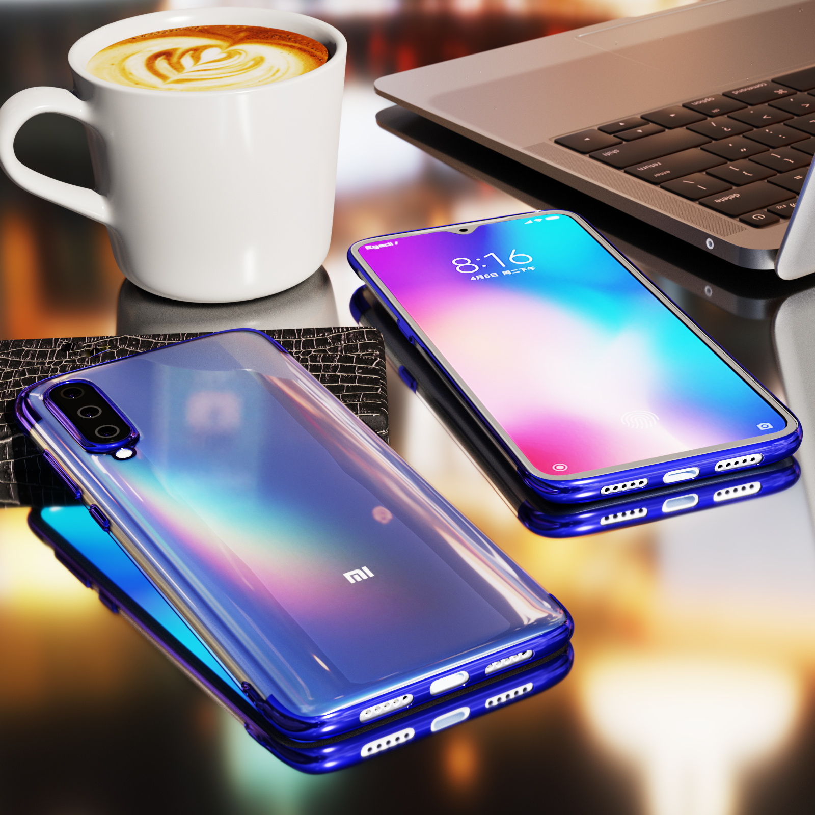 Xiaomi Mi 9 SE Case mit Panzerfolie