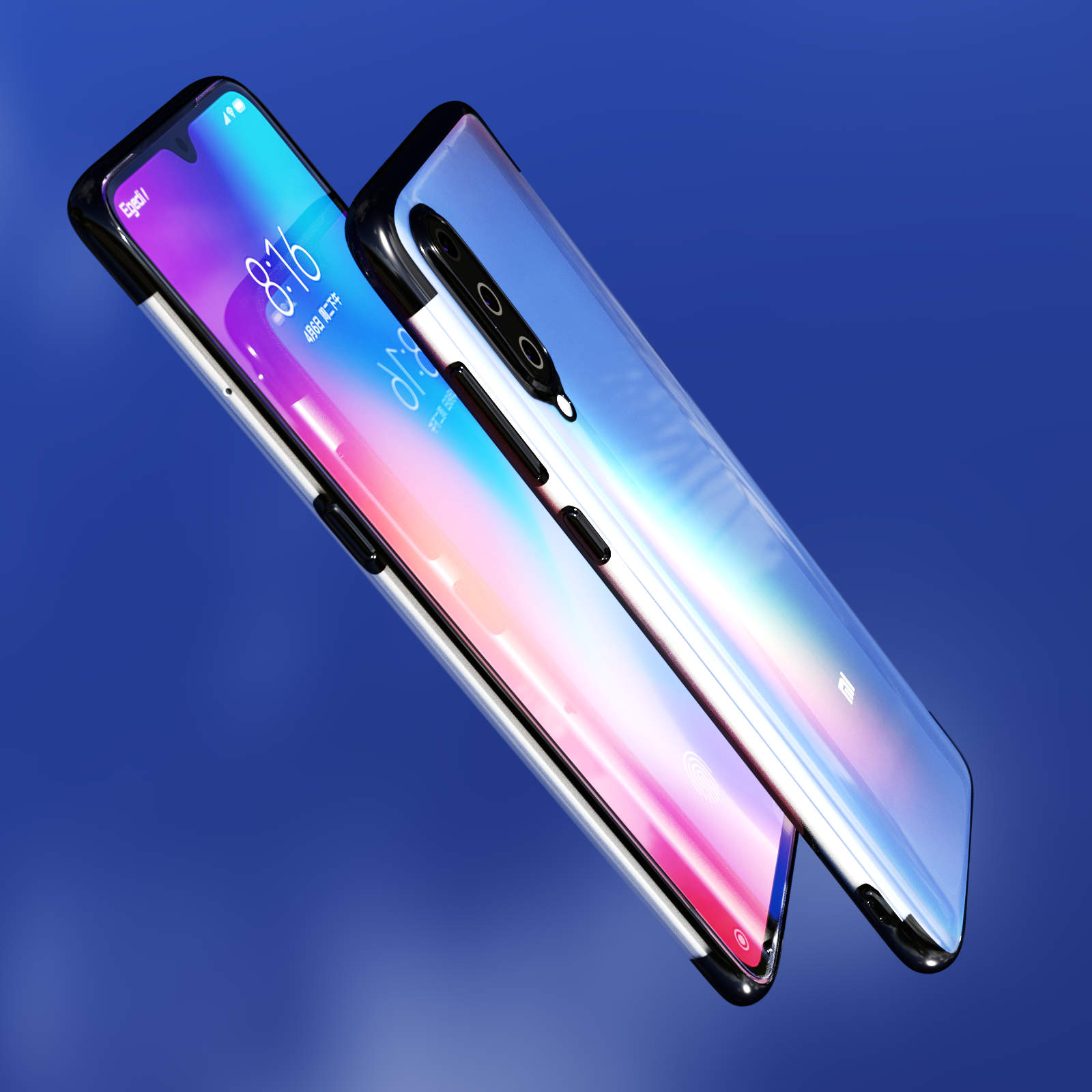 Handy Tasche für Xiaomi Mi 9 SE mit Glas 360° Schutz