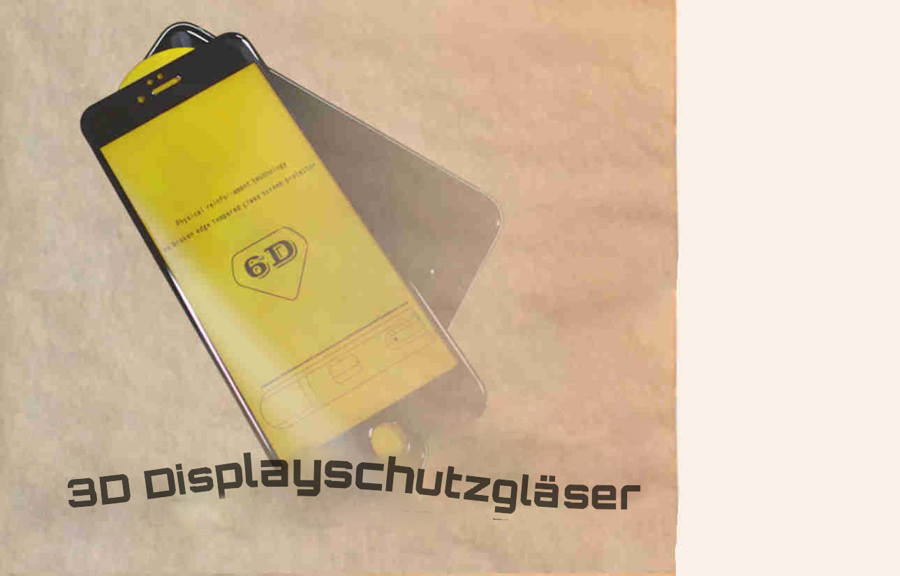 9H gepanzertes Schutzglas für iPhone oder Samsung Handy